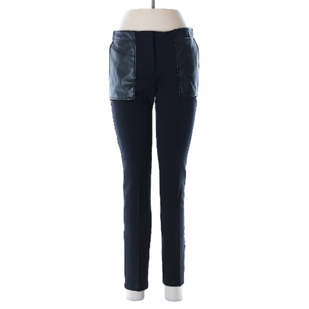 BCBG Maxazria Jegging Pants w/ Leather Pockets